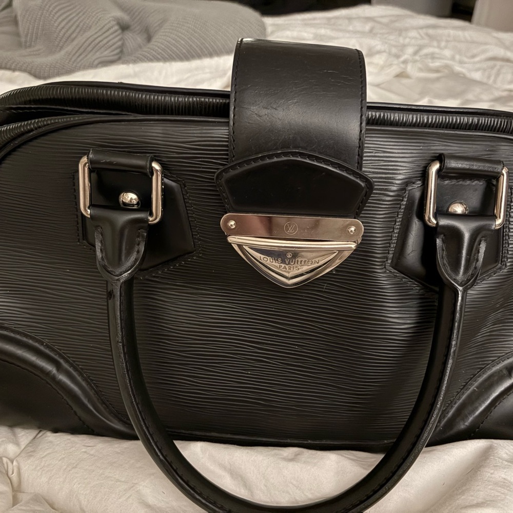 Louis Vuitton Black Tote Bag